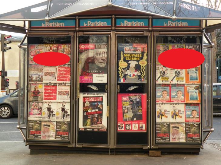  kiosque à journaux
